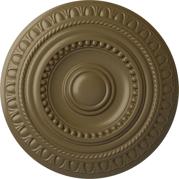 Ekena Millwork Artis Ceiling Medallion (Fits Canopies up to 6 7/8"), 15 3/4"OD x 1 3/8"P, Mississippi Mud CM15ARMMF - main